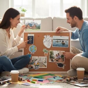 Creating a Relationship Vision Board Together