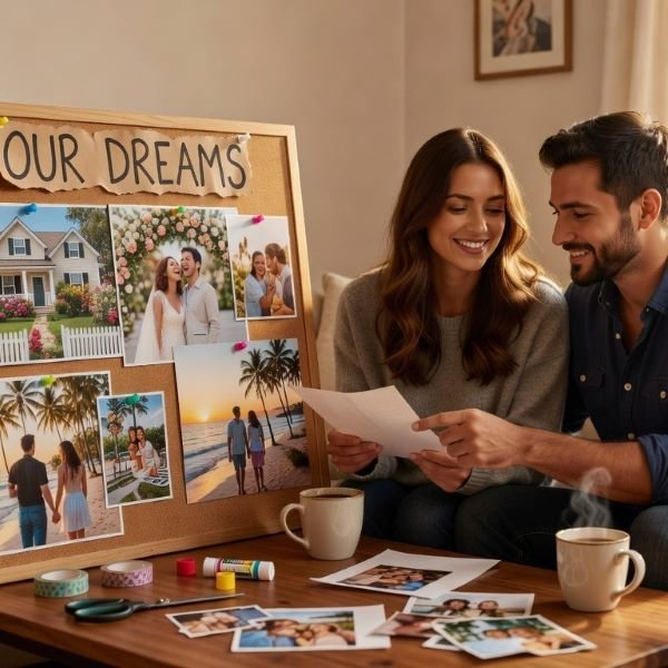 Creating a Relationship Vision Board Together